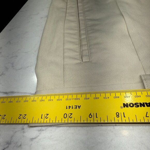 NWT CUTTER & BUCk Mens 44T Beige Chino Bermuda Pleated Shorts Big and Tall - Picture 14 of 14